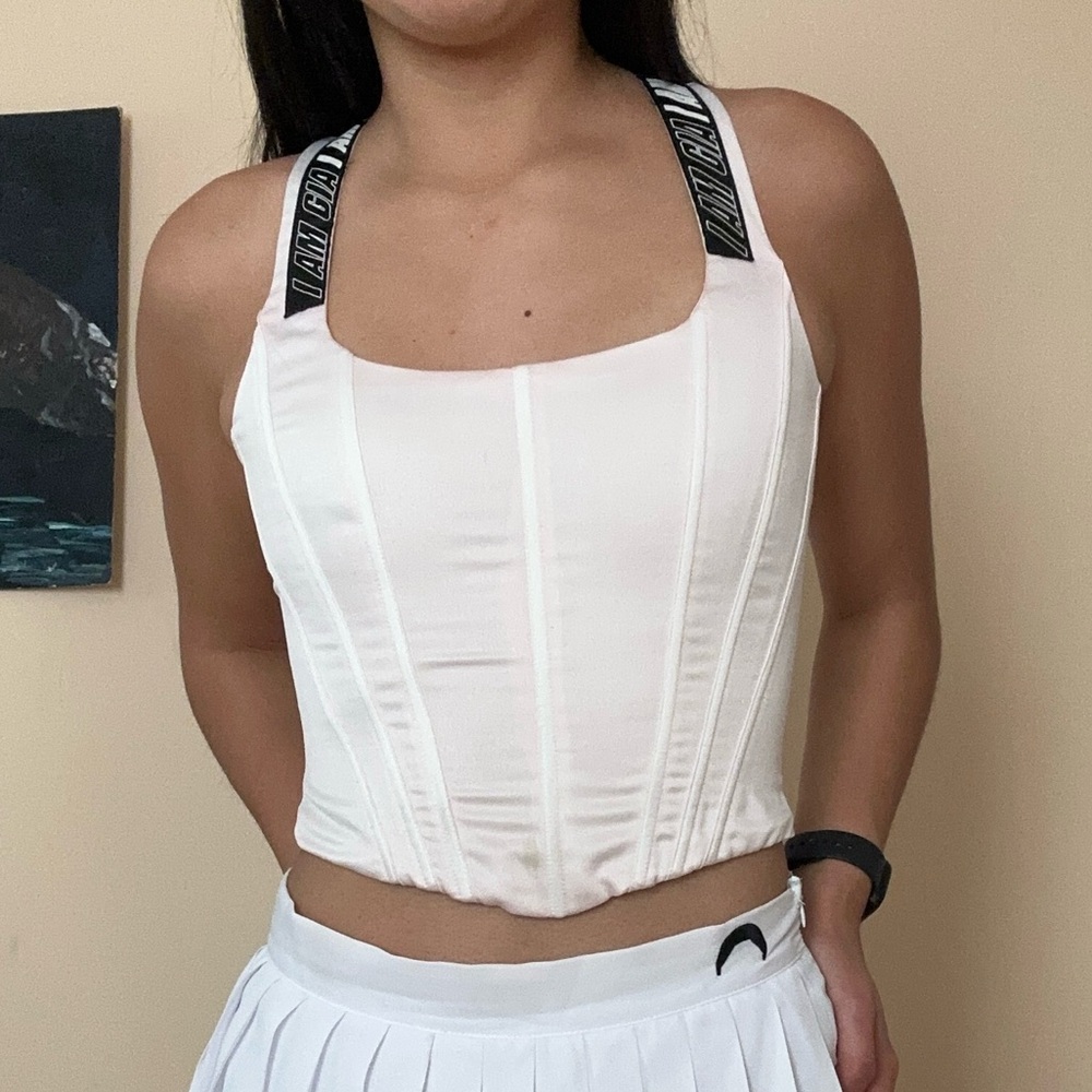 Baby Pink Corset Top